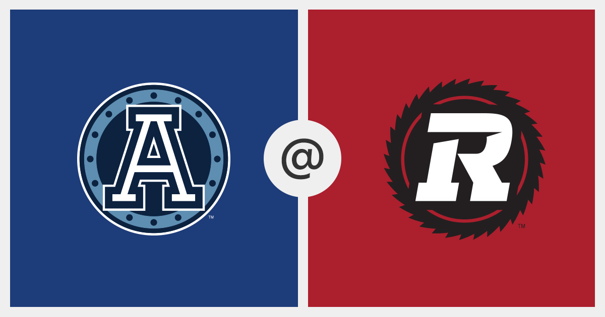 2023-10-28 Game Tracker - Toronto Argonauts vs. Ottawa Redblacks (6386) - Ottawa REDBLACKS