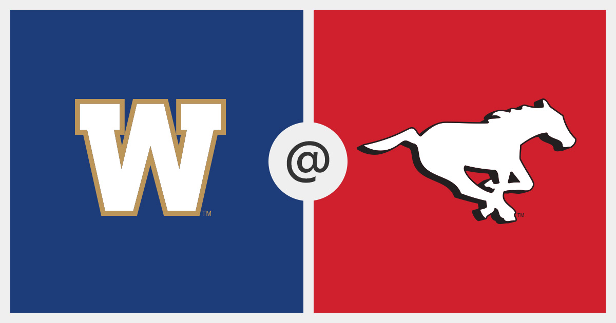 2023-08-18 Game Tracker - Winnipeg Blue Bombers vs. Calgary Stampeders (6346) - Calgary Stampeders